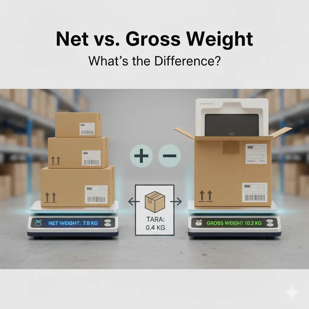 Net vs. Gross Weight: what's the difference?