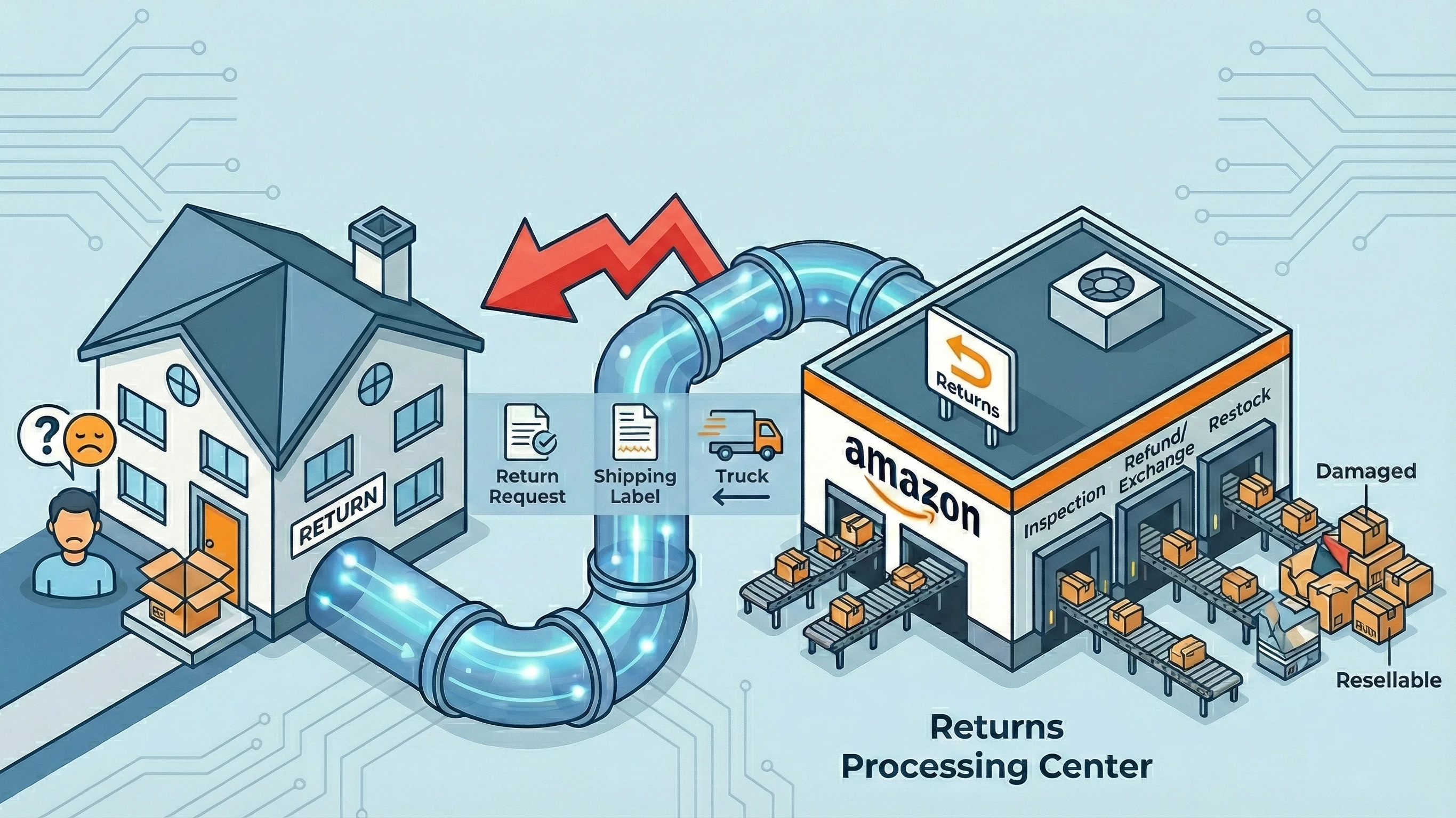 Handling returns: The reverse logistics