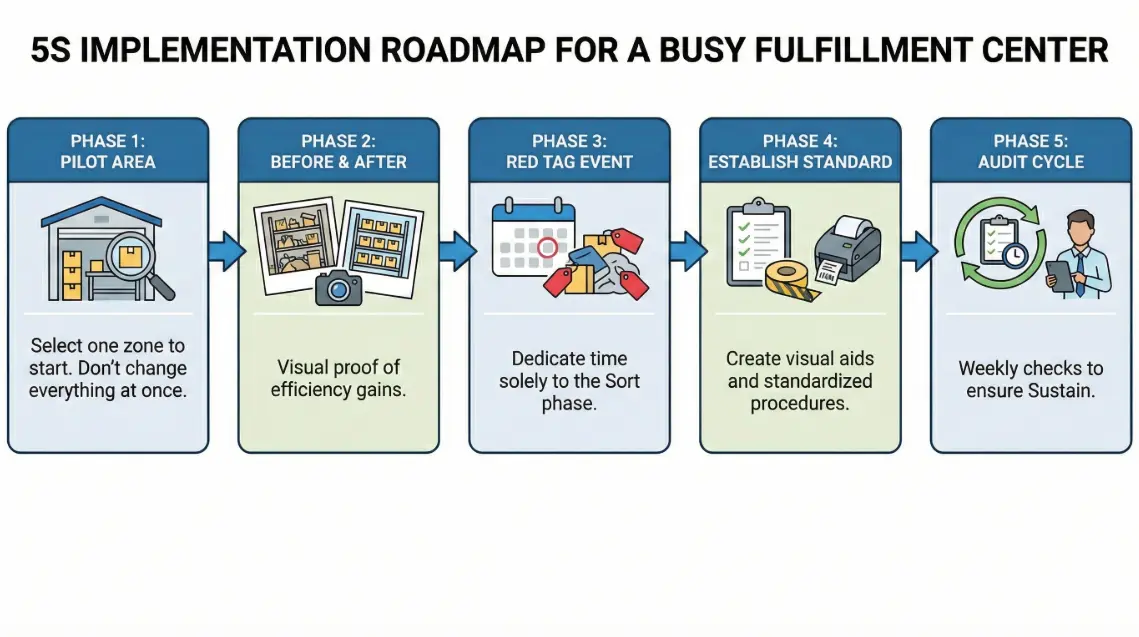 5S implementation roadmap